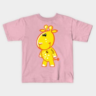 Giselle the Giraffe Kids T-Shirt